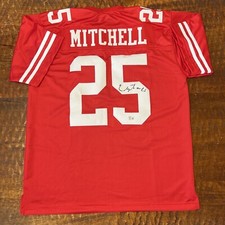 Elijah Mitchell Signed San Francisco 49ers Jersey Beckett BAS Autographed