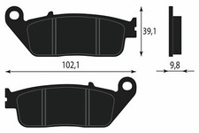 REAR BRAKE PADS VICTORY CROSS TOURING 0 2013 2014