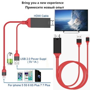 Lightning Para 8 Pinos Cabo Hdmi 1080P Alta Definição Tv Tv Adaptador para iPhone X/8/8 Plus | eBay