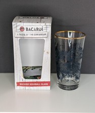 Bacardi Cocktail Tumbler Glass Brand New Gift Box