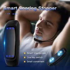 Electric Anti Snoring Device Smart Throat Effective Snore Stopper Sleep Aid Tool