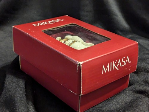 Mikasa Weihnachtsharmonie Ornament, ""Weihnachtsmann mit Flöte"", KT-438-500, 4" GEBRAUCHT - Bild 10 von 13