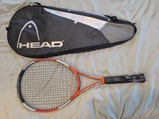 Head Liquidmetal Radical Strung 4 3/8 Tennis Racquet 107 L4 OS Preowned
