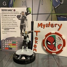 Heroclix Silver Sable 023 SMBA Uncommon w/ Mystery Action Token