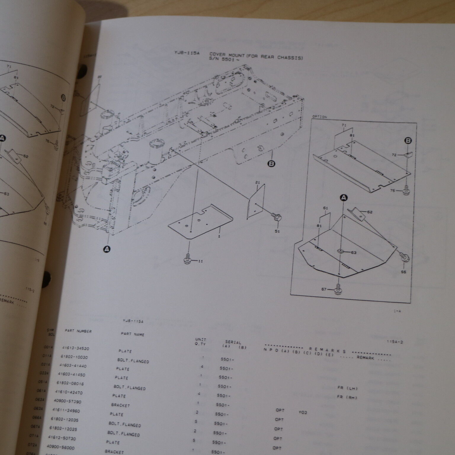 KAWASAKI 80Z IV-2 Front End Wheel Loader Parts Manual Book Catalog spare  list