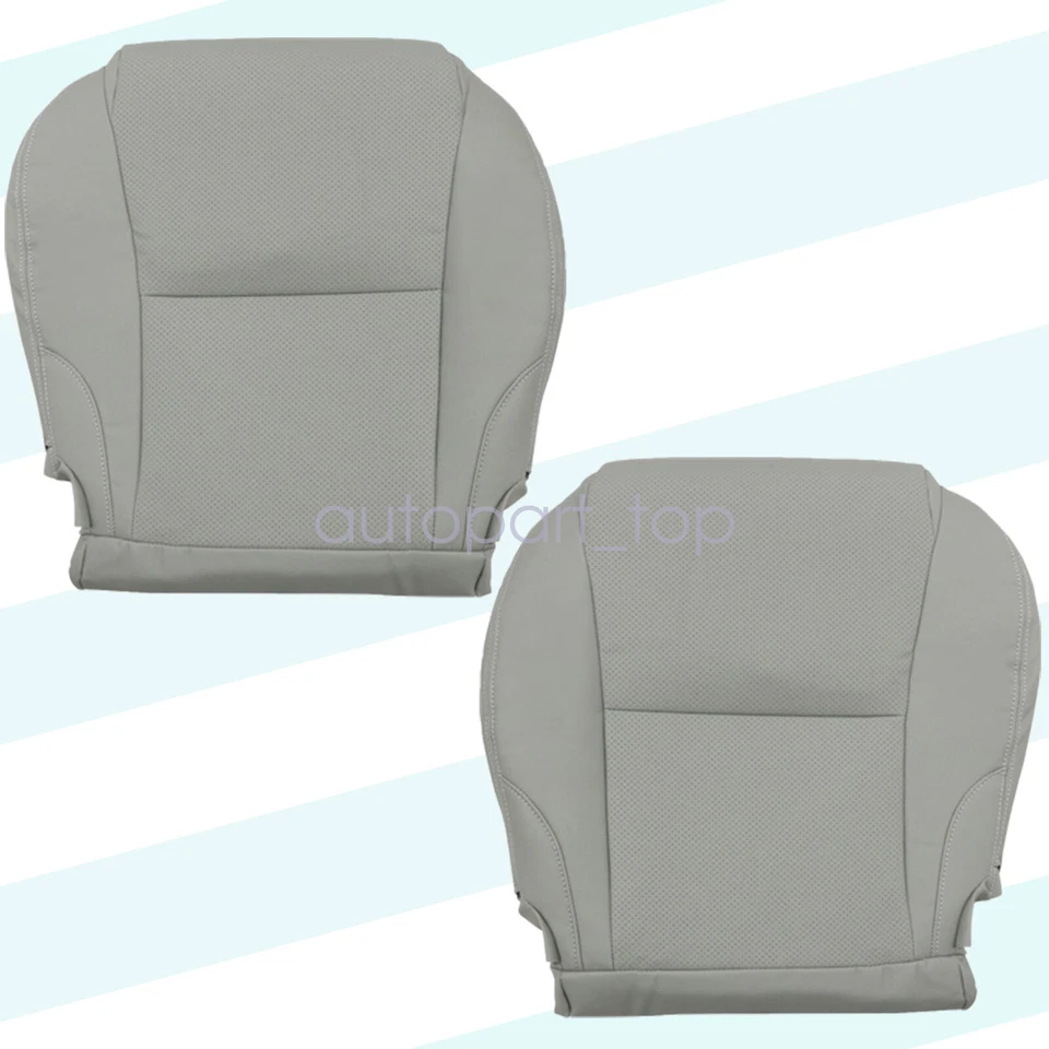2010 2011 For Lexus IS250 IS350 Driver & Passenger Bottom & Top Seat Cover Gray Foto 2 de 4