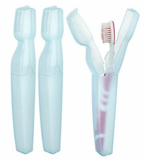 Tooth Brush Holder Case,Hygiene And Portable Design, Set of 2 Pcs