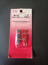 Archer 274-660 Push Button Terminals. Lot of 2 Press to Release. NOC