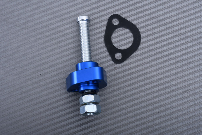 Tendeur de chaîne de distribution manuel en aluminium bleu pour Honda Fourtrax 350