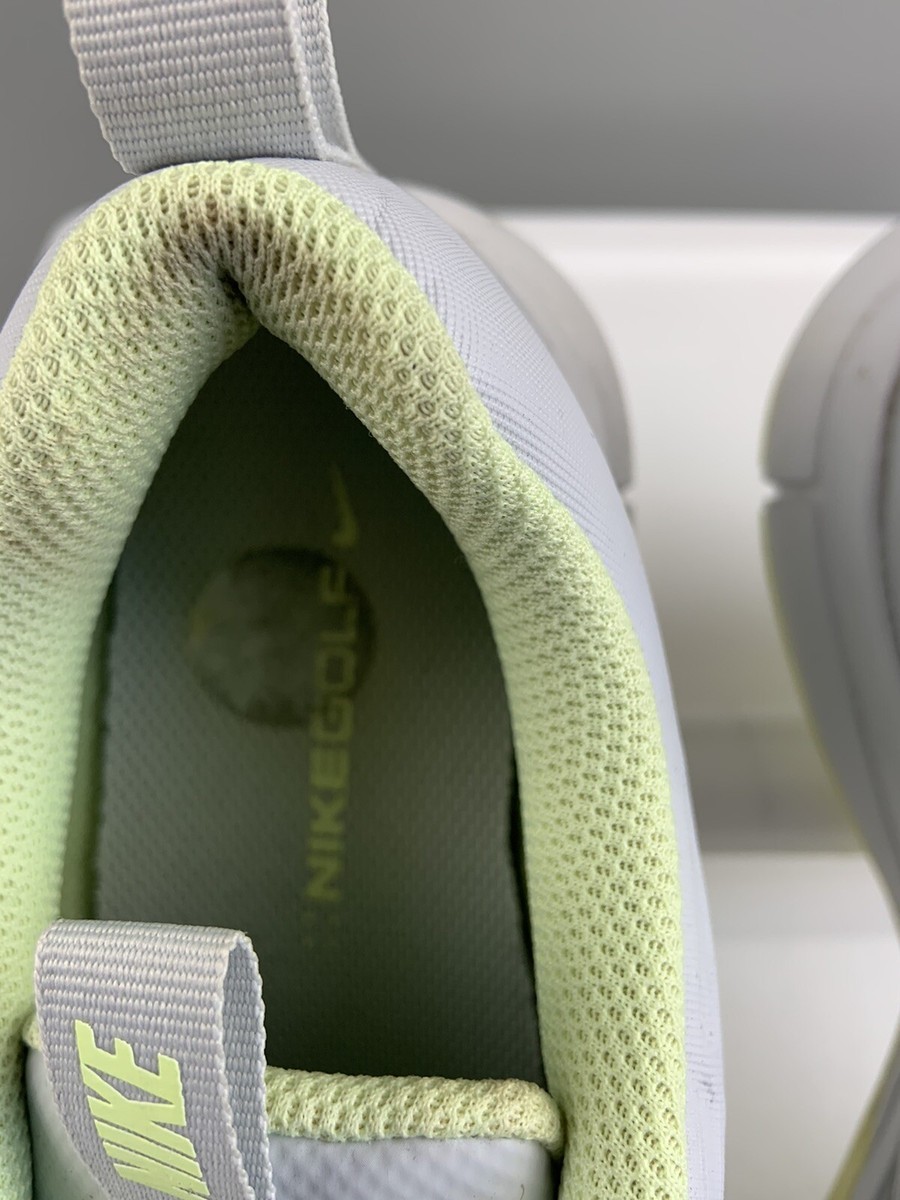 Nike Explorer 2 Womens Golf Shoes Grey Light Volt Spikeless
