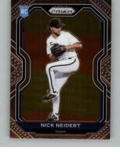 2021 Panini Prizm Nick Neidert 231  RC  Miami Marlins