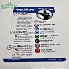 Heroclix Justice League Unlimited set Green Lantern 002.07 Team-Up card Canary