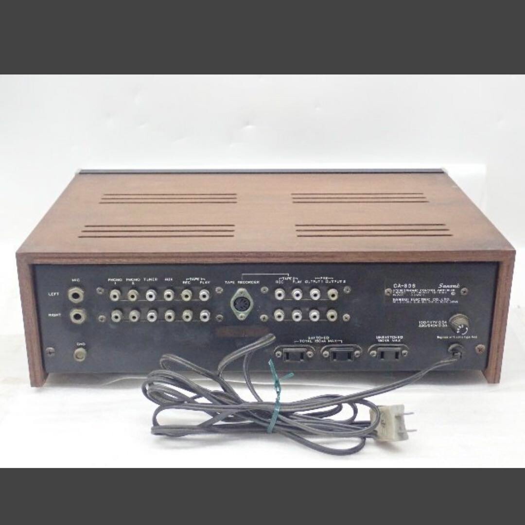 Sansui CA-606 ステレオコントロールアンプ　山水 Sansui CA-606 ステレオコントロールアンプ 山水 - メルカリ