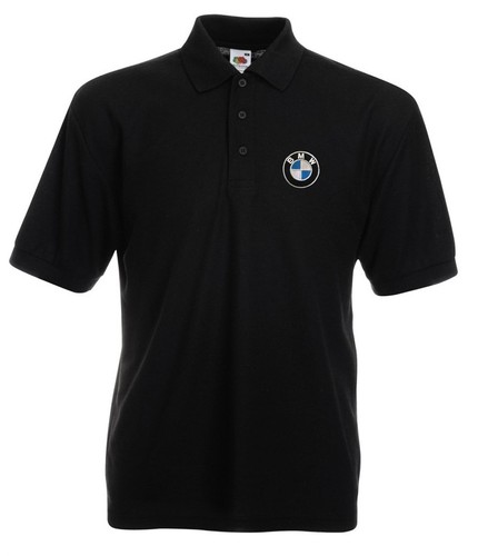 BMW Gifts Embroidered Polo Shirt. Black 