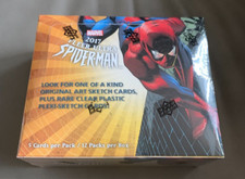 2017 Upper Deck Marvel Fleer Ultra Spider-man Sealed Hobby Box PMG
