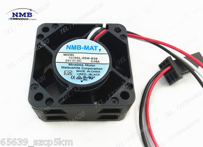 NEW NMB-MAT 1608KL-05W-B39 fan 24V 0.08A 3wire 40*40*20mm Cooling Fan #