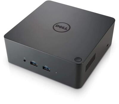 Dell TB16 Thunderbolt 3 (USB-C) Docking Station with 180W Adapter, Black,