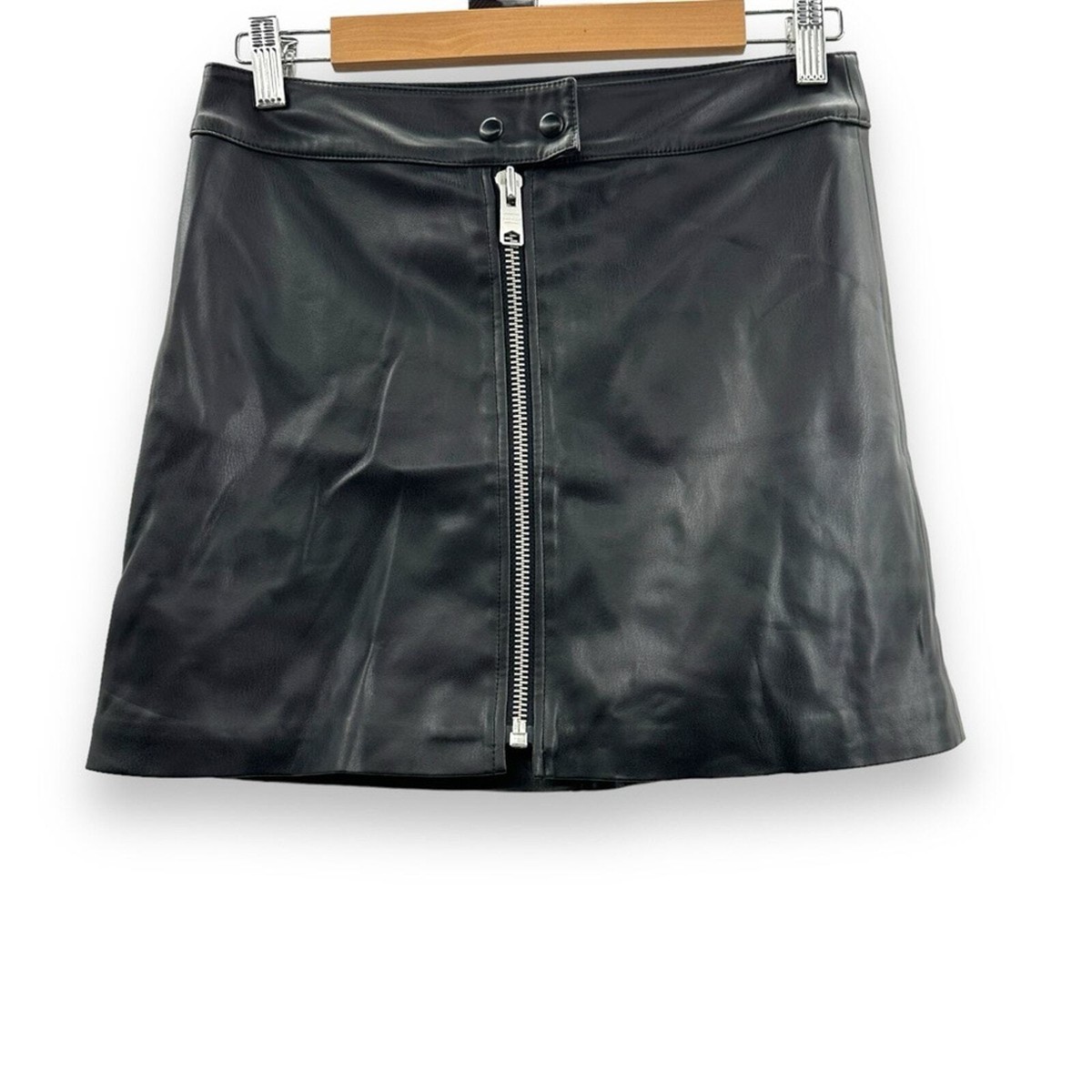 Skirts Nordstrom Faux Leather Skirt Size 16 All Saints Lena Black