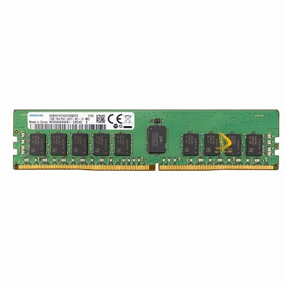 Samsung 4x 16GB 1Rx4 PC4-19200 DDR4 2400Mhz DIMM ECC SERVIDOR Memoria RAM 288Pin $% Foto 2 de 4
