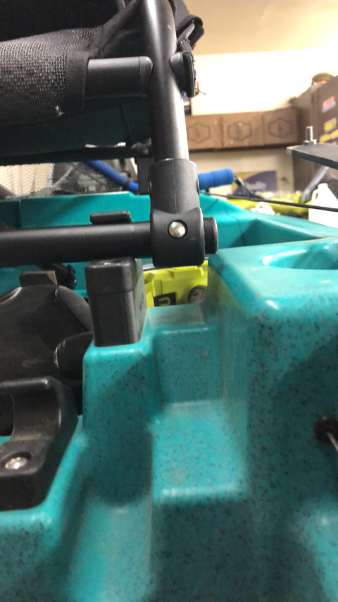 Old Town Sportsman Autopilot 2" Black "BG" FRONT Seat Riser Kit by YAK Hobby