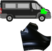 KotflüGel Mit LöChern FüR Fiat Ducato 2014 - 2018 Vorne Rechts