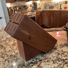 Warther Knife Block Cherry