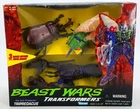 VINTAGE 1997 TRANSFORMERS BEAST WARS BIOCOMBAT PREDACON TRIPREDACUS KENNER NEW !
