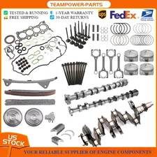 Engine Overhaul Rebuild Kit - Crankshaft Rods Bolts Set For G4NA 2.0 Hyundai Kia
