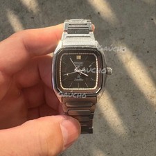 New Battery SEIKO Rectangular Square Vintage Tank