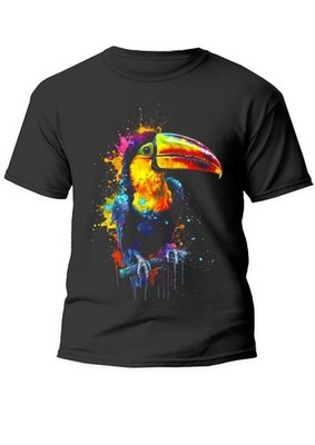 T-Shirt Tiere Tiger - Adler - Katze .. 100% Baumwolle