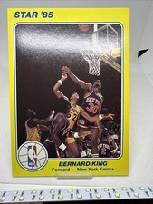 1984-85 Star Court Kings #23 Bernard King 5 x 7 Oversized Knicks