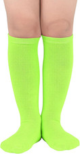Toddler Kids Youth Soccer Socks-Long Knee High Socks for Boys Girls Baseball Sof