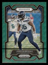 Jordyn Brooks 2023 Panini Prizm #260 Green Wave Seattle Seahawks