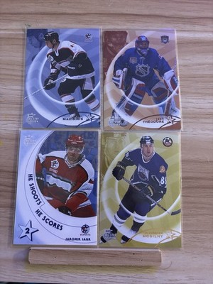 2002-03 Be A Player All Star Edition 4 Card Lot