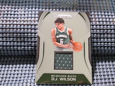2017-18 Panini Prizm Sensational Swatches #16 D.J. Wilson # SW-D1