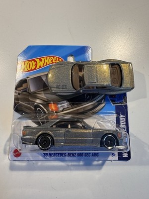 Hot Wheels Prototyp: 89 Mercedes-Benz 560 SEC AMG #30 Real Rider + Mainliner
