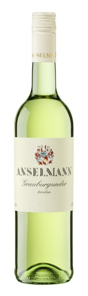 Anselmann WeißWein Grauburgunder Trocken Pfalz QualitäTswein 0,75L WeißWein-image
