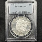New Listing1879-S Morgan Silver Dollar PCGS MS65 PL Proof-Like Cameo