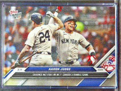 2024 Topps Now 197 Aaron Judge