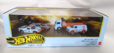 1/64 ガルフ ミニカー4台セット Hot Wheels Premium Gulf Racing 4-Car Set 1:64 Scale Diecast | eBay
