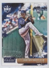 2019 Panini Diamond Kings Artist Proof Justus Sheffield #66 1u6