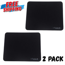 Pack Of 2 Artisan Zero Classic FX Soft Knitted Fabric Mouse Pad - Black, Size XL