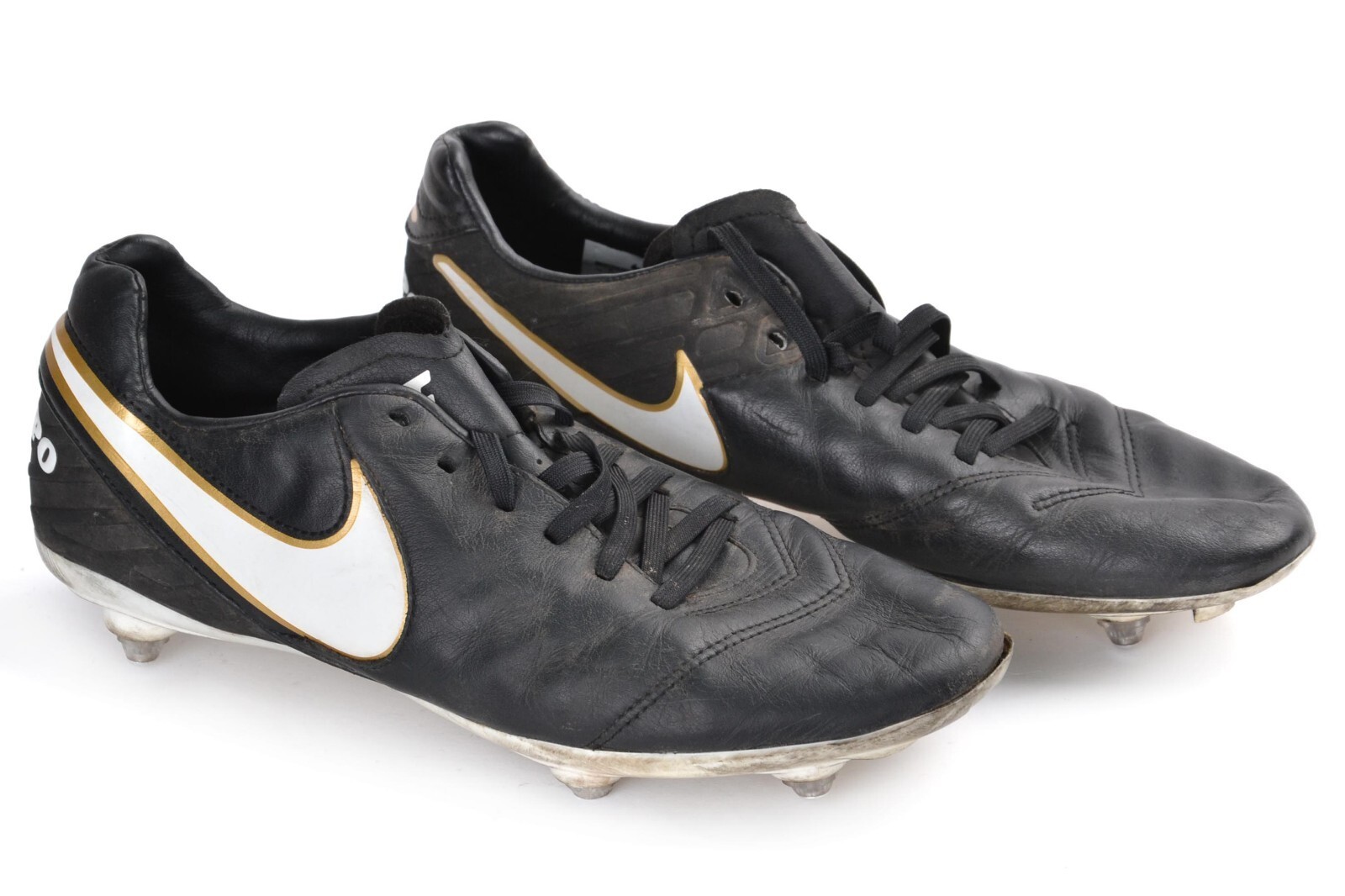 NIKE TIEMPO RIO III FG FOOTBALL BOOTS 819223-010 2015 SIZE UK 7 MEN