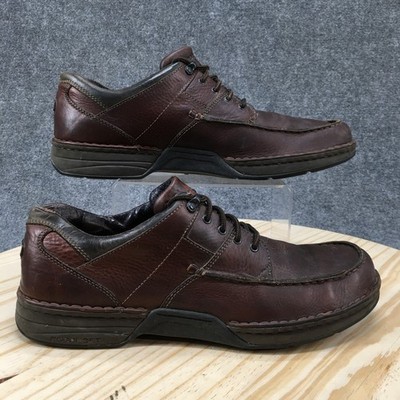 Rockport Eureka Walking Oxford Shoes Mens 13 M Casual Leather Lace Up Brown
