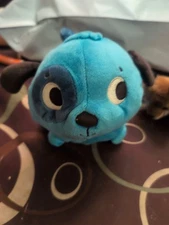 B Toys Blue Puppy Interactive Plush Dog Woofer Animated Stuffed Toy Works