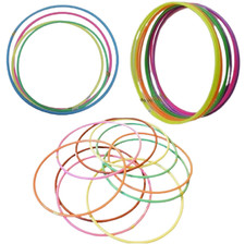 Multicolor Hula Hoops Adults