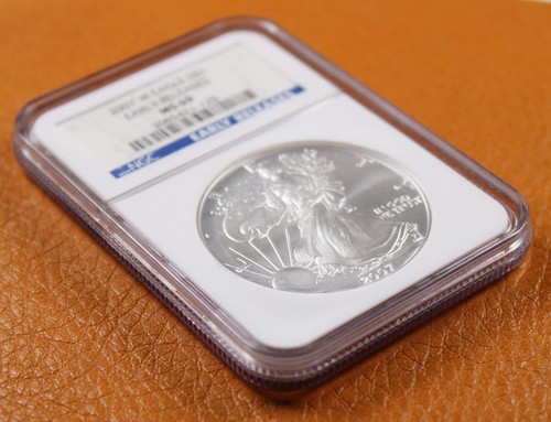 2007 W Silver American Eagle $1 Coin 1oz Fine Silver MS69 EARLY RELEASES By NGC - Picture 3 of 5
