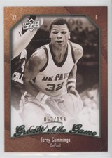 2009 Upper Deck Greats of the Game Numbered to 199 53/199 Terry Cummings #32 5w0