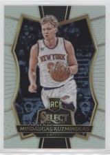 2016-17 Panini Select Premier Level Silver Prizm Mindaugas Kuzminskas #157 1b8