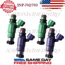 4x Oem Nikki Fuel Injectors For 2001 202 2003 Mazda Protege 2.0l I4 Inp-782
